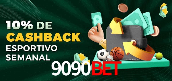 10% de bônus de cashback na 9090Bet